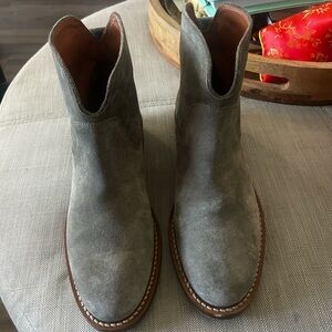 Via Spiga Women’s Gray Suede Boots